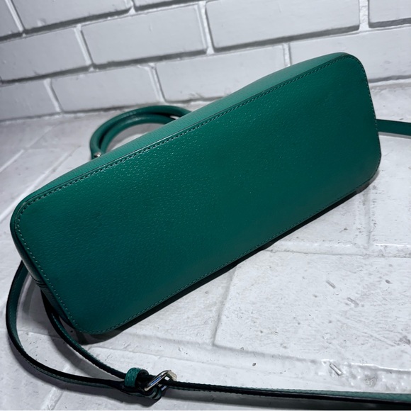 Kate Spade Green Leather Shoulder Bag - Picture 7 of 16